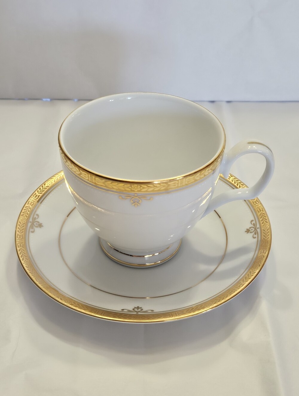 "Buckingham Gold" Cup & Saucer by Noritake.